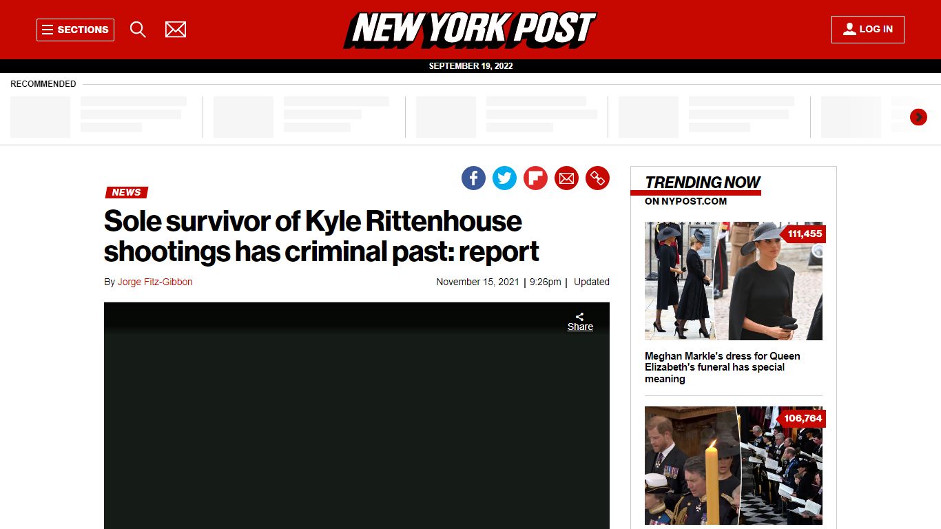Sole survivor of Kyle Rittenhouse shootings has criminal past: report